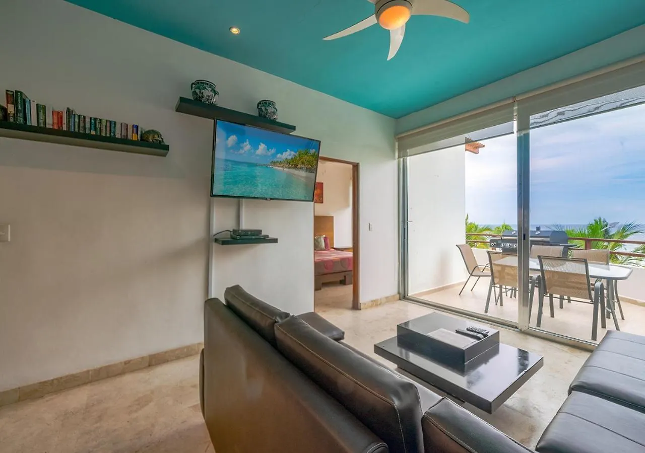 Beachfront Penthouse With 3 Bedrooms & Ocean View - Las Nubes Playa del Carmen Mexico