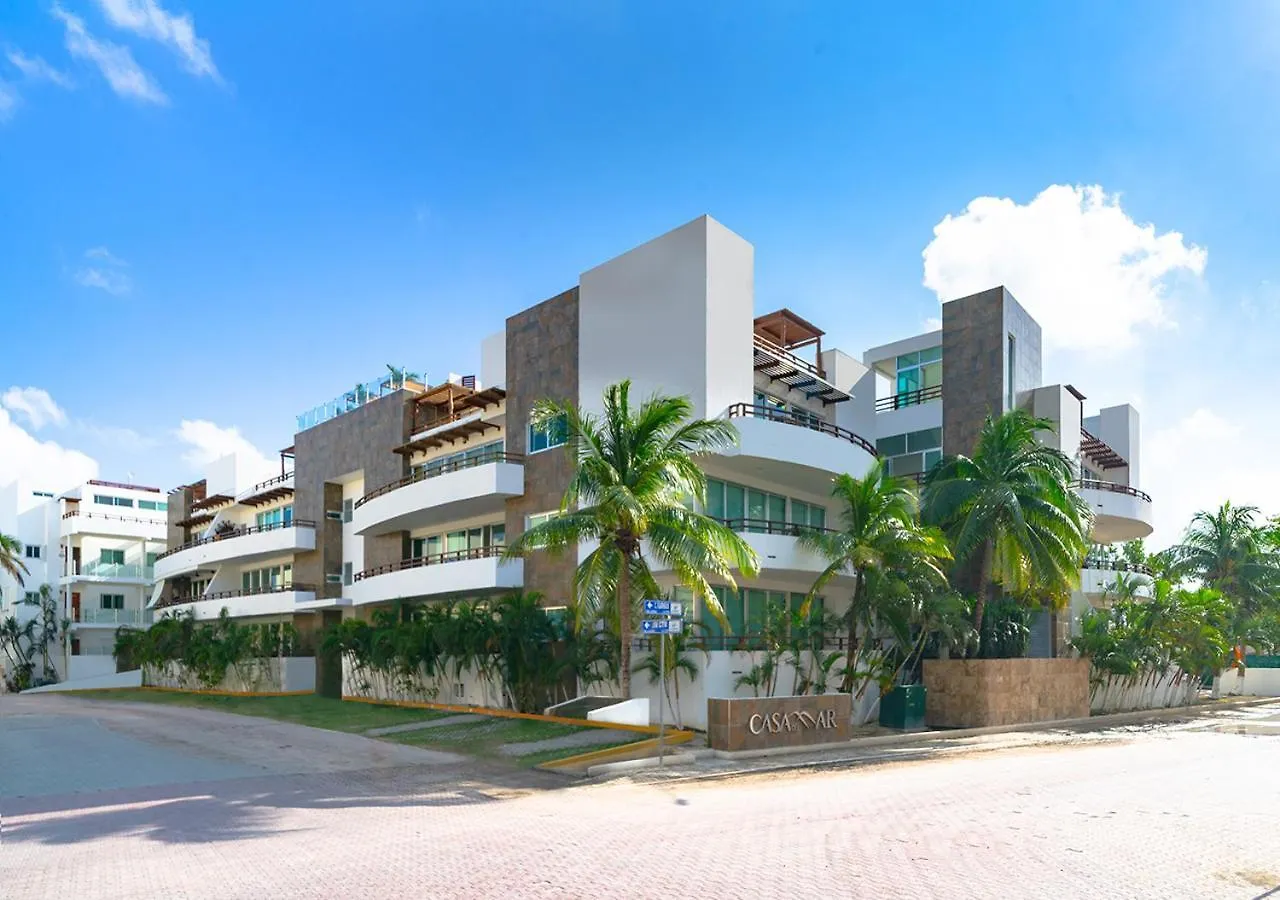 Beachfront Penthouse With 3 Bedrooms & Ocean View - Las Nubes Playa del Carmen 0*,