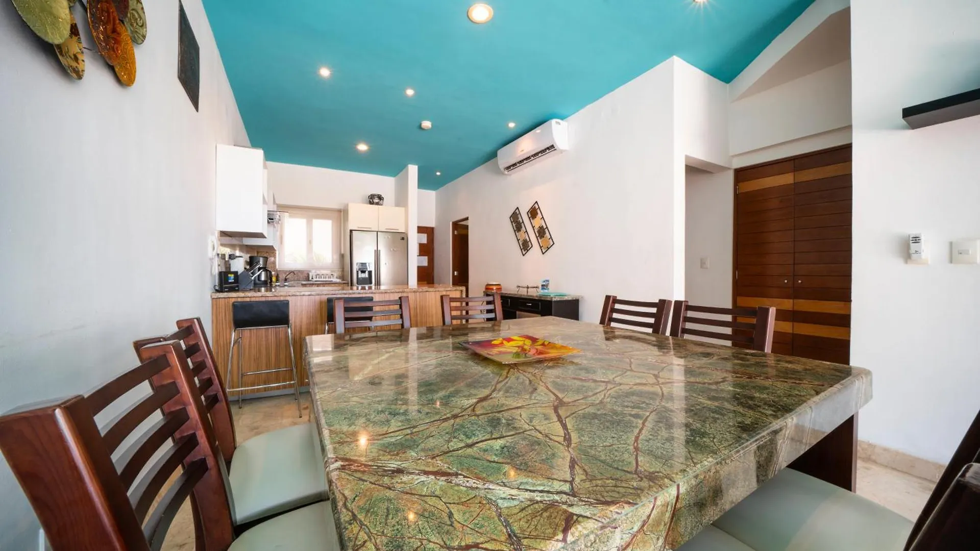Holiday home Beachfront Penthouse With 3 Bedrooms & Ocean View - Las Nubes Playa del Carmen